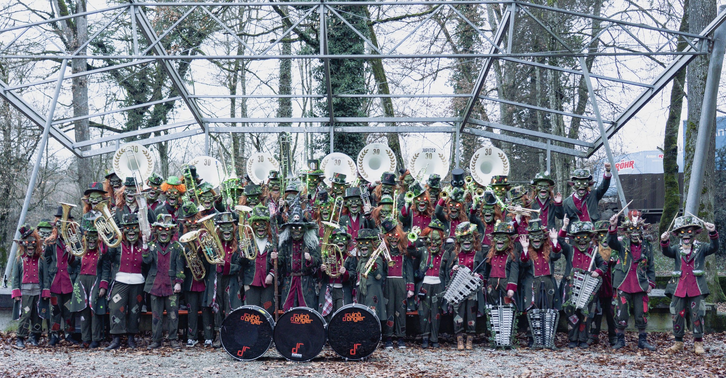 Kobold schmal mit Maske